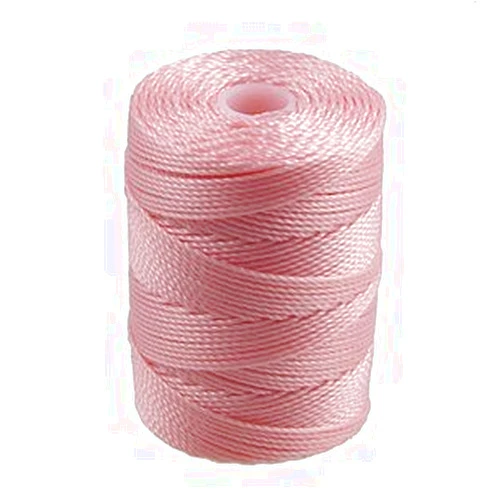 C-Lon Bead Cord, Bubblegum - 92 Yard Spool