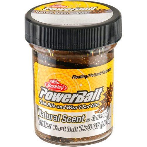 Berkley PowerBait Natural Glitter Trout Fishing Dough Bait