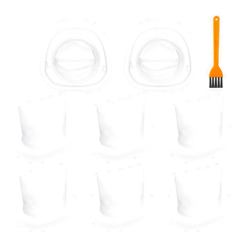 NWUCZW 8 Pack HNVCF10 Filter Replacement, Compatible with Black and Decker Dustbuster Hand Vacuums HNVC220BCP07 HNVC215B10, HNV215B12, HNVC215BW52, HNVC115J06, HNVC115B22, HNVC220BCZ01, Filter Washable