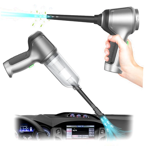 Kimhonglee Car Vacuum Cleaner High Power,19000PA Handheld Vacuum Cordless, Small Vacuum Cleaner Portable, 4-in-1 Versatile Rechargeable Handheld Vacuum for Car, Home, Pet Hair Cleaning