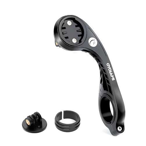CYCLAMI S2 Out Front Mount Compatible with Garmin Edge Bike Computer, XOSS, iGPSPORT - Cycling Handlebar 1.25''/ 31.8mm