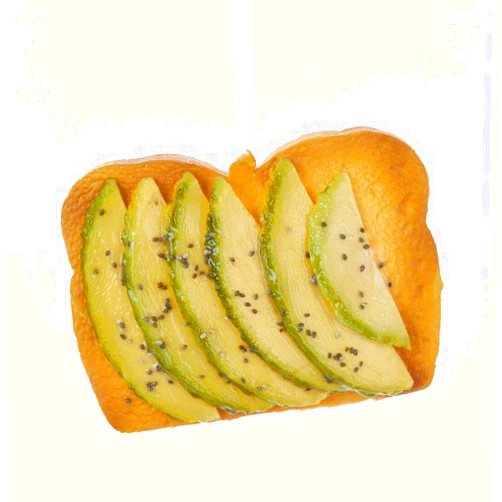Kurt S. Adler Foam Avocado Toast Ornament