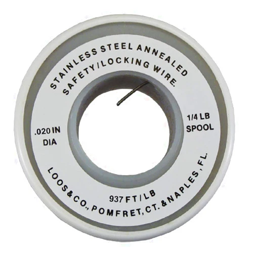 Loos & Co. Loos Cableware SLWQ020 Stainless Steel Safety Locking Wire for 0.020