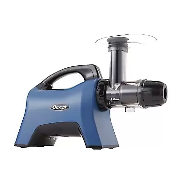 Omega MM1500BL Medical Medium Celery Juicer and Nutrition System, BPA Free, Slow Masticating High Juice Yield, 200-Watt, Blue 200-Watt Blue