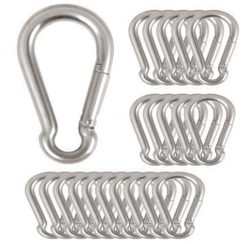 Yision 20Pcs 4” Safety Spring Snap Hook, M10 3/8
