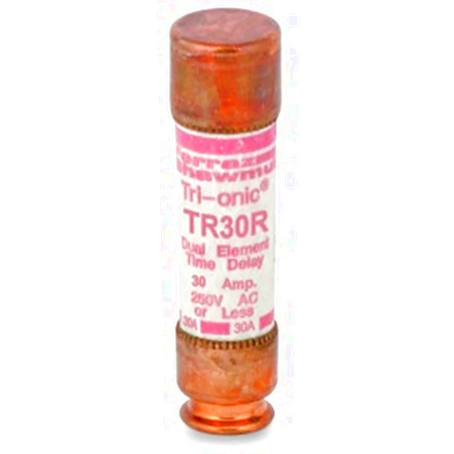 Generic Ferraz Shamwut/Mersen TR-30R (TR-30R) 30 Amp (30A) 250V Fusetron Dual Element Time-Delay Current Limiting Class RK5 Fuse, UL Listed