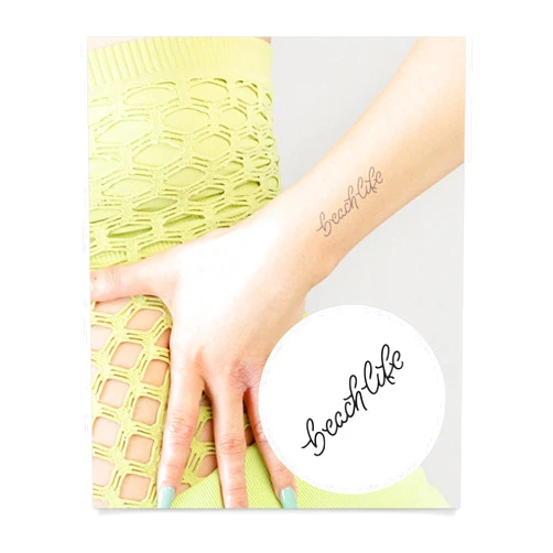 Inkbox Temporary Tattoos, Semi-Permanent Tattoo, One Premium Easy Long Lasting, Water-Resistant Temp Tattoo with For Now Ink - Lasts 1-2 Weeks, Sumar, 3 x 3 in