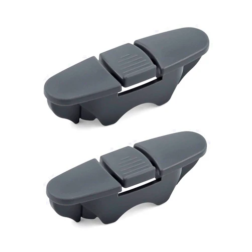 Cenipar W10508950 Dishwasher Upper Dishrack Slide Rail Stop Clip By Cenipar Replacement for Whirl-pool Ken-more Dishwasher Replaces W10508950 8562015 PS11755805 WPW10508950VP 2684662(2 Packs)