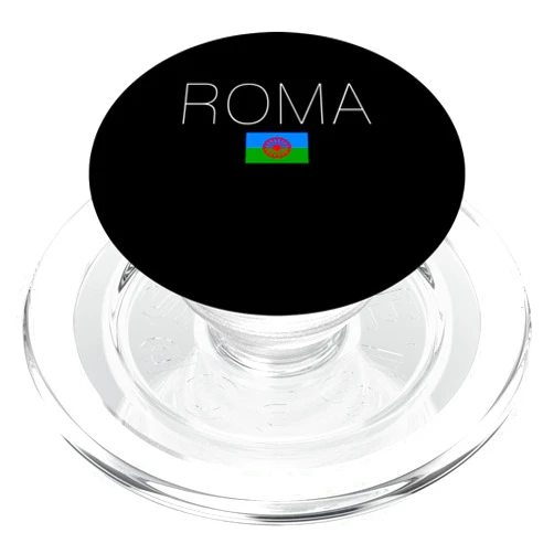Romany Flag for Proud & Free Nation Roma PopSockets MagSafe PopGrip for iPhone