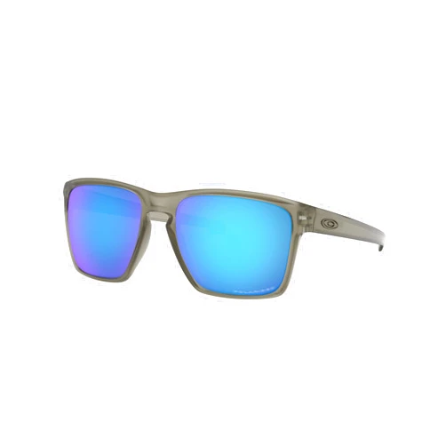 Oakley Man Sunglasses Matte Black Frame, Grey Lenses, 57MM