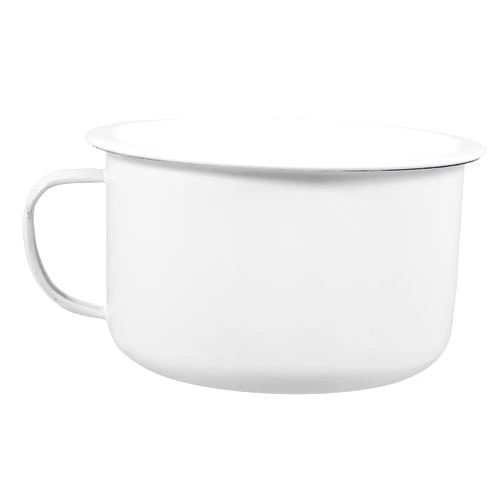 HOLIDYOYO Enamel Noodle Bowl Large Rice Bowl Insulated Kitchenware Enamelware Dishes Chinese Style Food Serving Bowl