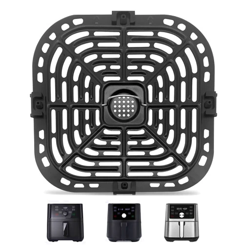 GWY Air Fryer Replacement Tray for Instant Pot Vortex 6 in 1 6 QT Gourmia GAF685 GAF735 6 QT Air Fryer, Original Air Fryer Accessories Grill Pan Plate Crisper Plate Rack Parts,Dishwasher Safe