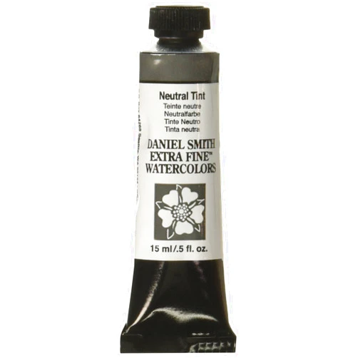 DANIEL SMITH 284600229 Extra Fine Watercolor 15ml Paint Tube, Neutral Tint, 0.5 Fl Oz (Pack of 1)