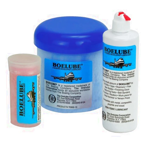 BOELUBE 3 PC.Machining Lubricants Set - MFR : Container Size: 1.6 oz. 12 oz 4 oz.