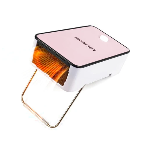 YOUCIDI Personal Space Heater UCAN Portable Mini Electric Space Air Warmer for Room Office Desktop Pink