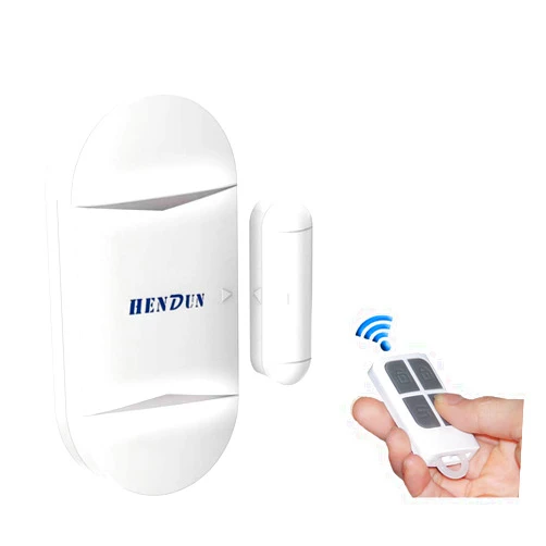 HENDUN Door Alarm for Home Security with Remote, 130dB Wireless Windows Alarm Sensors,Chime for Pool Door, Kids Safety, Alarm for Garage, Sliding, Dementia,Opening Entering Alert (pack 1)