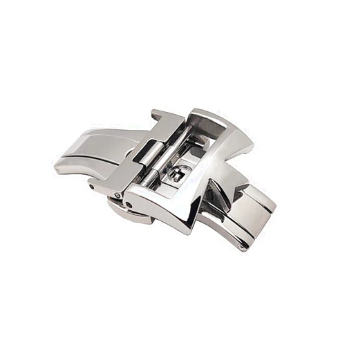 Hooxue Stainless Steel Deployment Clasp WatchBand Buckle 18mm/20mm Compatible With Vacheron Constantin Overseas Patrimony Series