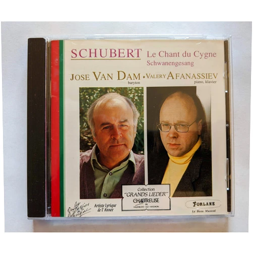 Franz Schubert (Composer), Jose Van Dam (Performer), Valery Afanassiev (Performer) & 0 more Format: Audio CD Schubert: Le Chant Du Cygne
