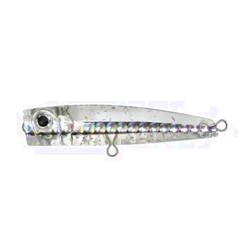 Bassday AL-476 Crystal Popper 55S, Kira Silver, 2.2 inches (55 mm)