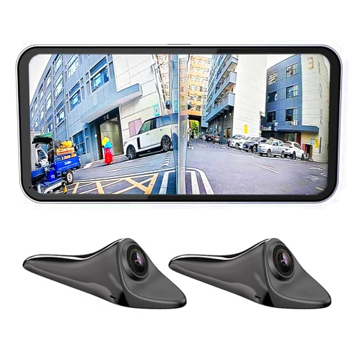GRLATG car blind spot camera and car blind spot display system, blind spot driving recorder, blind spot assistance, blind spot monitoring BSM, camera monitoring system CMS, HD night vision