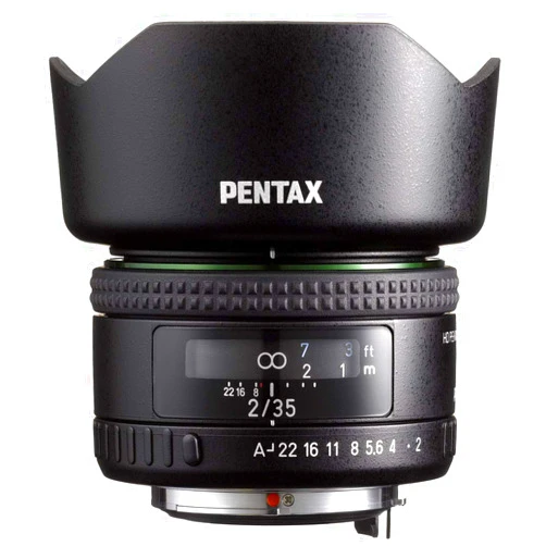 Pentax HD PENTAX-FA35mmF2 Wide Angle Monofocal Lens (Full Size Compatible), Good Picture Performance, High Performance HD Coating, Compact and Lightweight Design, Close-Up Shooting 11.8 inches (30