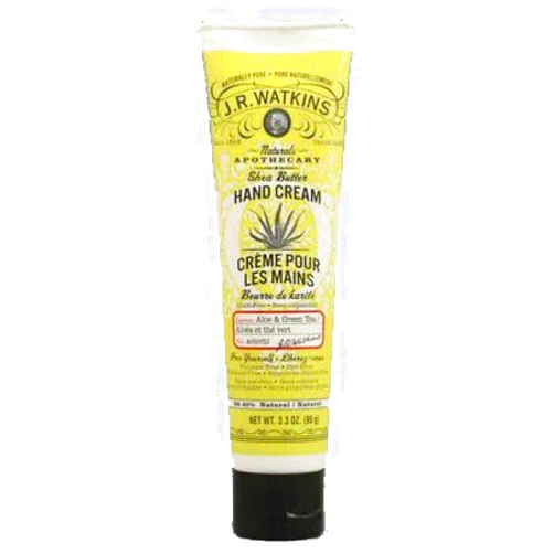J.R. Watkins Aloe and Green Tea Hand Cream (1x3.3 Oz)