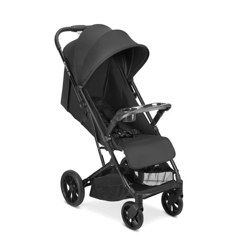 Joovy Kooper RS Single Stroller with Snack Tray, Lightweight Travel Stroller, Black