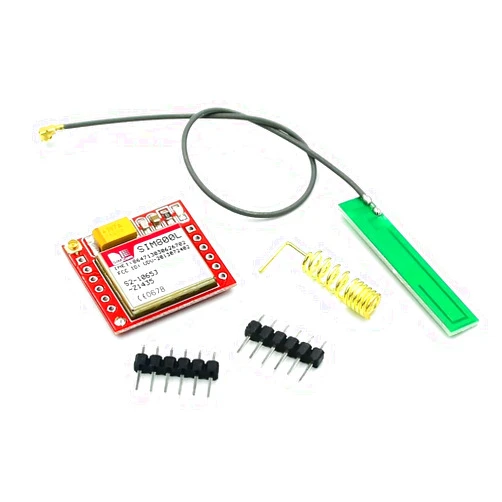 YSMCVKZBF GSM Module Smallest SIM800L GPRS GSM Module MicroSIM Card Core Board Quad-Band TTL Serial Port for(Add PCB Antenna)