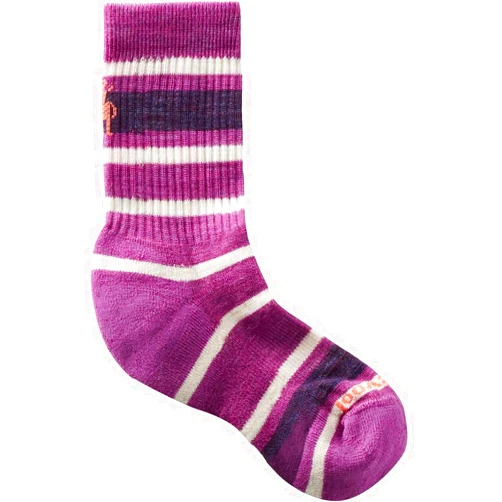 Smartwool Kid's Hike Light Cushion Striped Crew (Toddler/Little Big Kid)