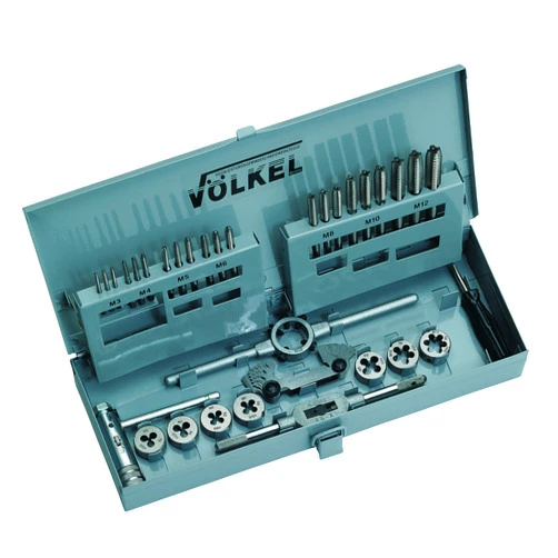 Völkel 49581 3-12mm HSS Tap and Die Set