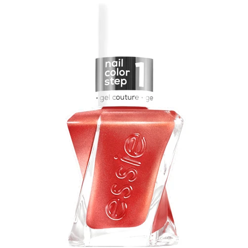 essie gel couture long-lasting nail polish, vegan, be dazzled, rose, multi-faceted, 0.46 fl oz