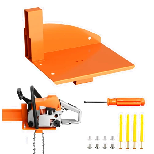 FLEXI RODS Chainsaw Holder, Chainsaw Wall Mount for Stihl MS250, MS251, MS170, MS171, MS172 Heavy Duty Chainsaw Rack Garage Storage Holder Chain Saw Display