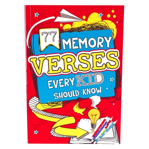 Christian Art Kids 77 Memory Verses Every Kid Should Know, Ages 5-8 (77 for Kids Editions)