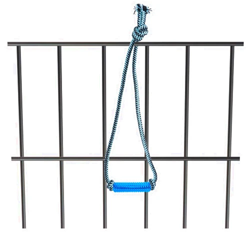 MVSSP Engaging Chew Toys for Dogs - Puppy Crate Training Aids, Puzzle Treat Dispenser with Rope Ball for Reducing Stress and Anxiety, Compatible with Peanut Butter Treats