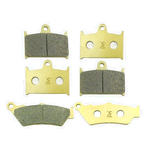 S SYUU High-Performance Reliable Motorcycle Front Rear Brake Pads Compatible with Rocket III Classic Roadster Touring Thunderbird Commander Storm Night Storm 1699cc - Easy Installation FA236FF FA209R