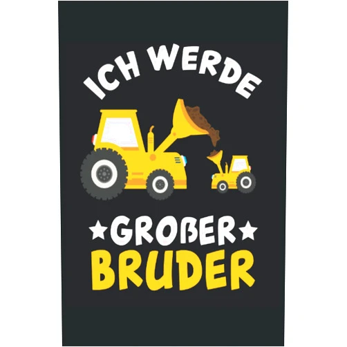 German Edition by Lunas Bagger Zubehör (Author) Werdender Großer Bruder: Bagger Notizbuch (liniert) Bauarbeiter (German Edition)