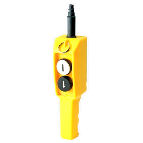 Automation Systems Interconnect ASI P02.4 2 Button Ergonomic Grip Pendant Station, 2No/2NC Contacts, UP-Down Arrows