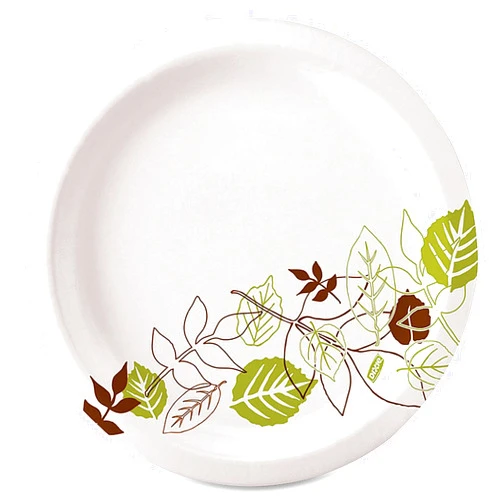 Dixie Ultra Heavy-Weight 10 Inch Paper Plates, 500 Count Bulk Pack (125 Plates per Pack, 4 Packs per Case) - Ideal for Home, Restaurants, Catering, Events - Item # SXP10PATH