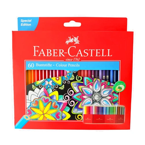 Faber-Castell Faber Castell Premium Color Pencils, 60 colour