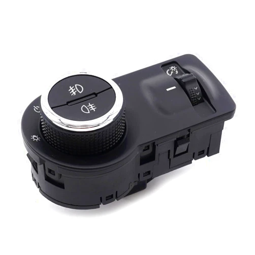 NIKLE Headlight Switch for Chevrolet Cuze Malibu, 13268707 Black Car Electric Headlight Head Lamp Control Switch