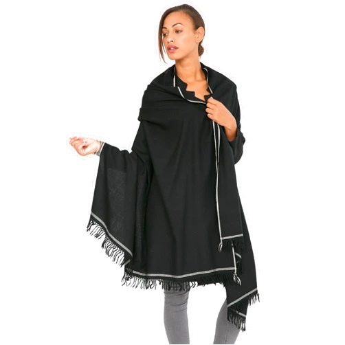 likemary Pashmina Shawls and Wraps - Handmade Merino Wool Blanket Scarf - Ethical Gift for Birthdays & Christmas
