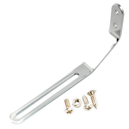 Musiclily Pro Universal Pickguard Bracket Support for Archtop Jazz Hollow Body Guitar, Chrome