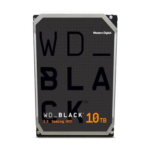 Western Digital 10TB WD_Black Performance Internal Hard Drive HDD - 7200 RPM, SATA 6 Gb/s, 512 MB Cache, 3.5