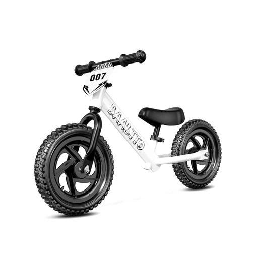 BAALTTO Toddler Balance Bike 2 Year Old,Age 2 to 5 Years, 12-Inch Kids Bike with Customizable Plate (Includes 3 Sets of Stickers), Steady Balance,Suitable for 2-3 Boys Girls