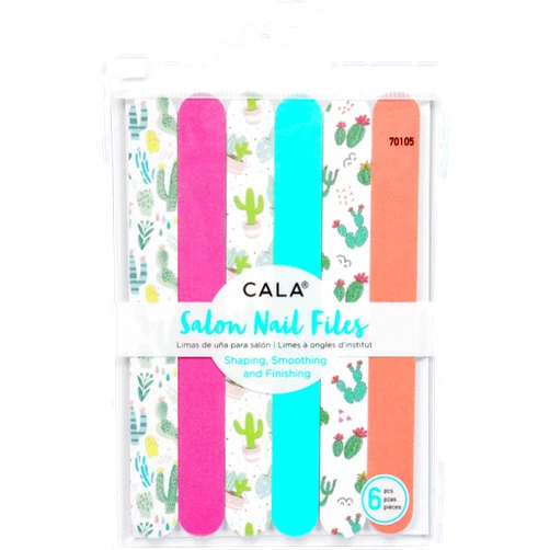 Cala Cactus nail files 6 count, 6 Count