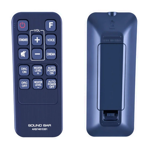 RETROSUN New AKB74815301 Replacement Remote Control for LG Soundbar S55A3-D LAS454B LAS485B LAS453B S45A1-D SH3B SH3K SJ4Y SPH3B-W SPH4B-W Sound Bar