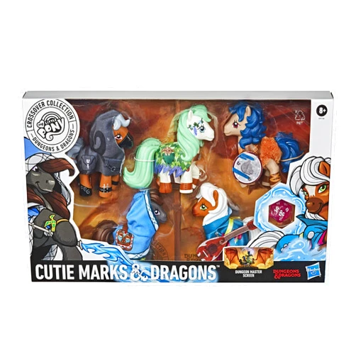Dungeons & Dragons Hasbro Dungeons & Dragons MLP D&D Cutie Marks and Dragons - Roleplaying Game