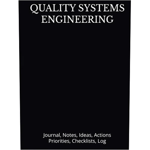 Just Visualize It,The Quality Guy QUALITY SYSTEMS ENGINEERING: Journal, Notes, Ideas, Actions, Priorities, Checklists, Log-Tool for Daily Goal Setting Tracker Planner | Time Management ... for Meetings Productivity to do list notebook