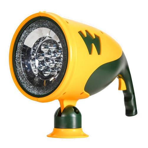 Jack and June Hand-Crank Powered Spotlight Playset Attachment with 12 LED Bulbs for Extreme Illumination