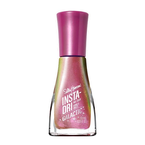 Sally Hansen Insta-Dri® Galactic, Milky Slay, Quick Dry, Long Lasting, Streak-Free Shine, Metallic Pink Nail Polish